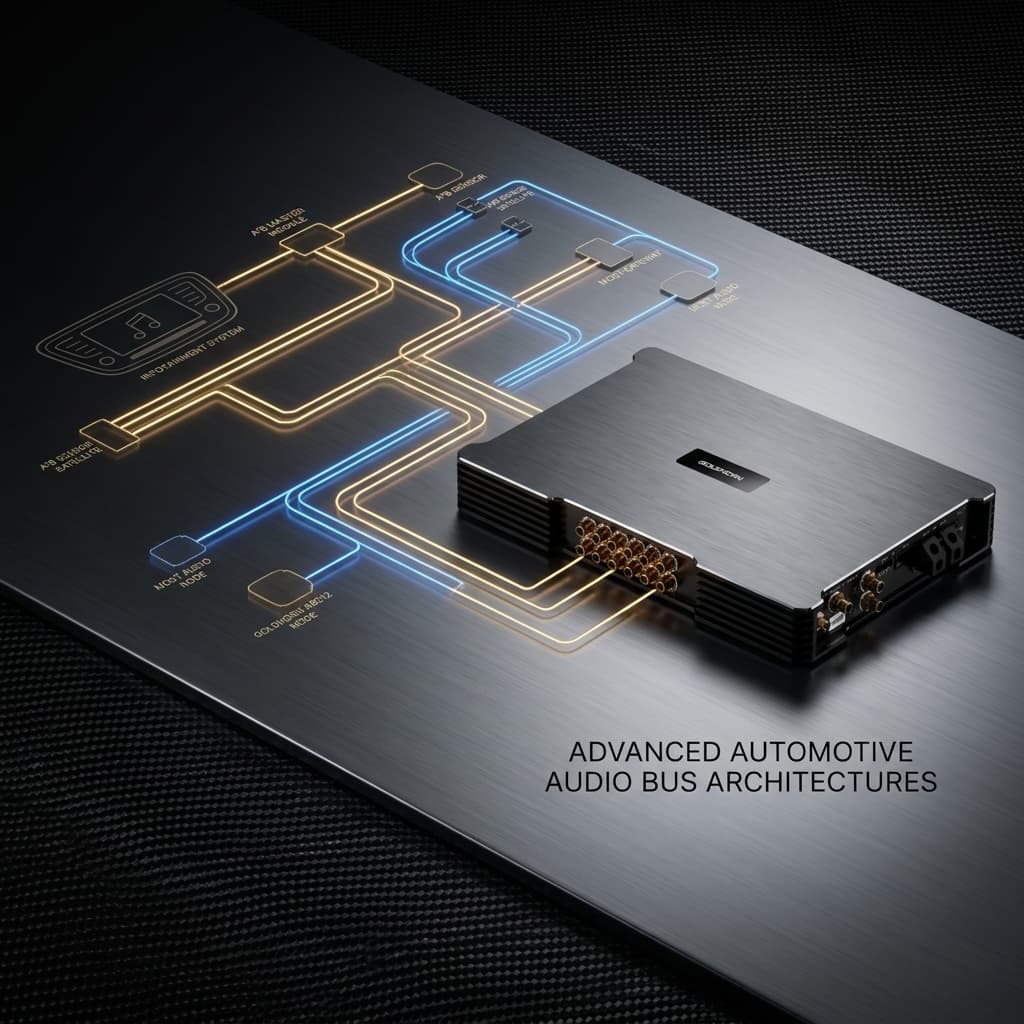 A²B vs. MOST-Bus: Moderne digitale Car-Audio-Netzwerke verstehen